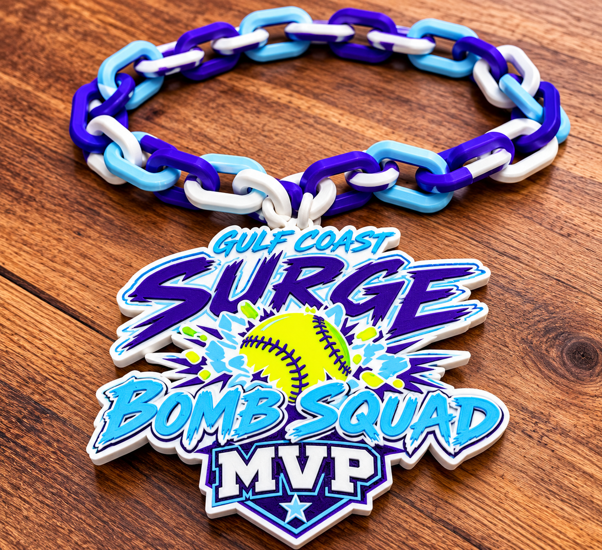 Custom Team Hype Chain - Personalized Sports Chain